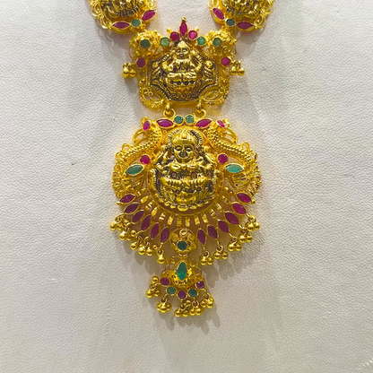 SOUTH INDIA 30.215gms NECKLACE 22K Yellow Gold