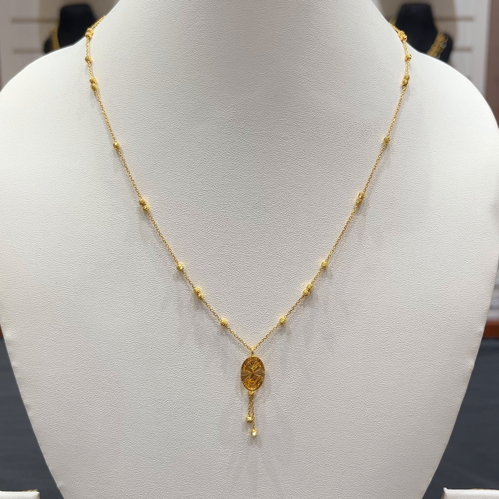 RS BROTHERS 4.84gms CHAINS 22K Yellow Gold