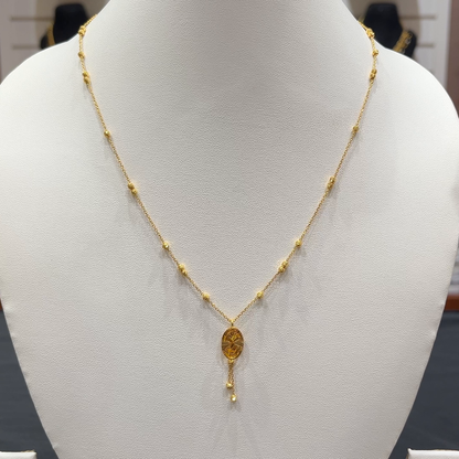 RS BROTHERS 4.84gms CHAINS 22K Yellow Gold