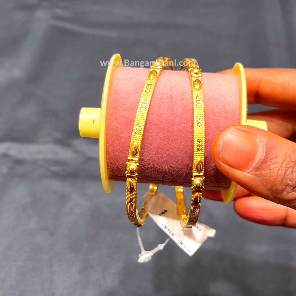 Anu Jewellers 16.08gms BANGLES 22K Yellow Gold