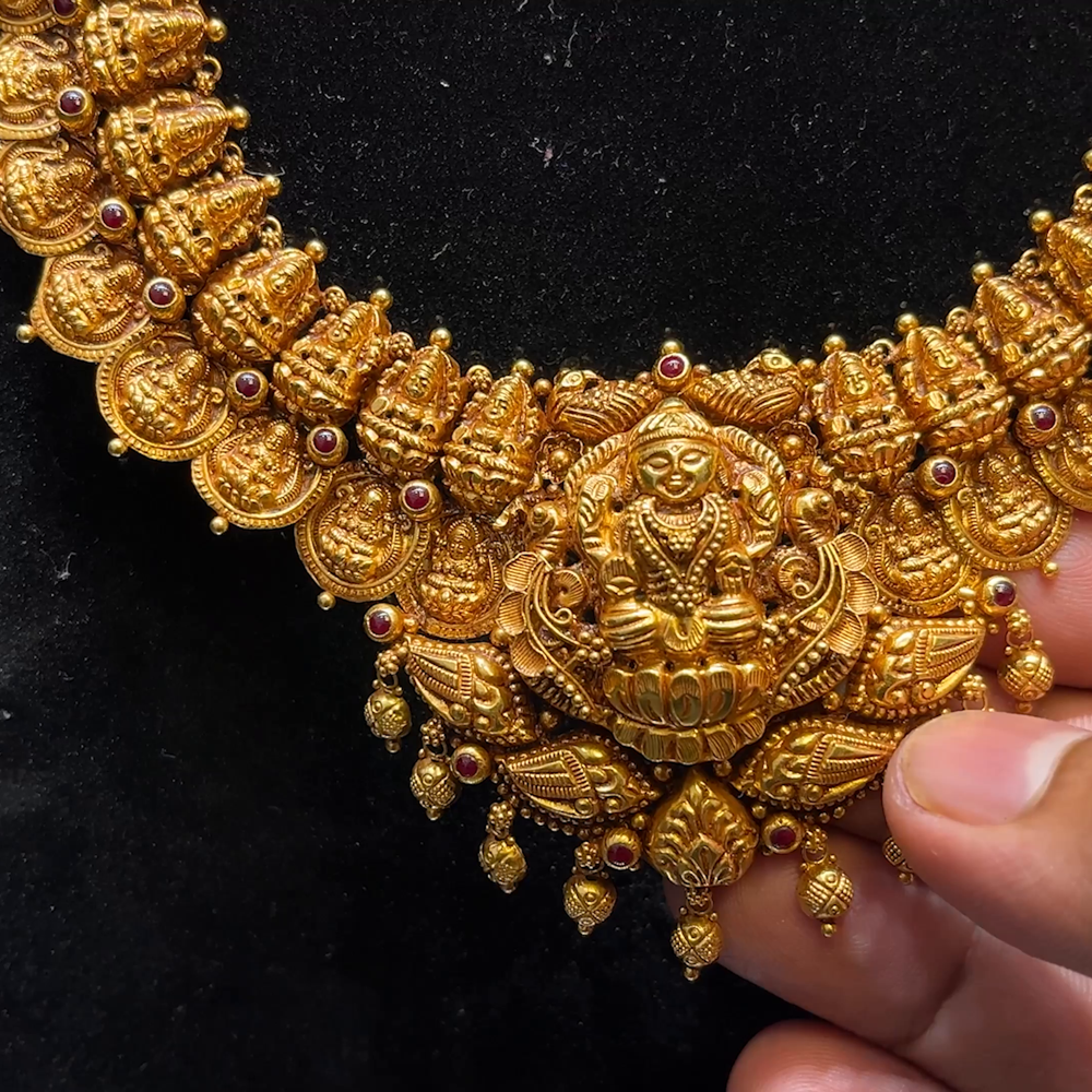 MUKUNDA JEWELLERS 43.1gms HARAMS 22K Yellow Gold