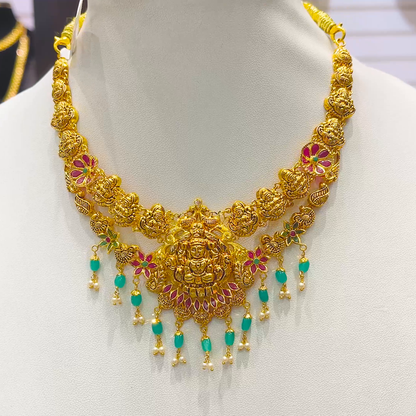 SOUTH INDIA 18.782gms NECKLACE 22K Yellow Gold