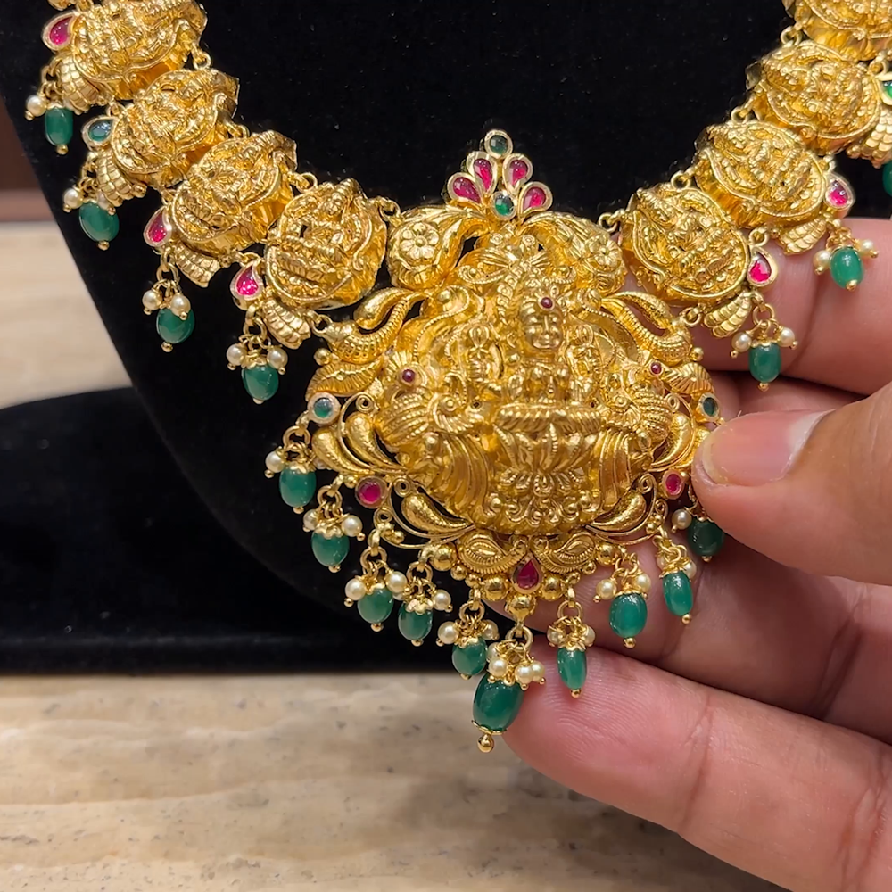 Chennai Shopping Mall 49.77gms HARAMS 22K Yellow Gold