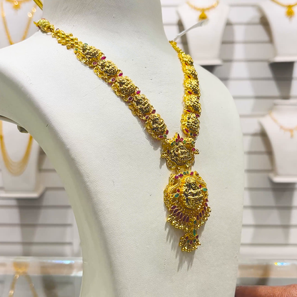 SOUTH INDIA 30.215gms NECKLACE 22K Yellow Gold