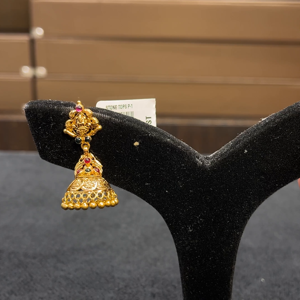 CHANDANA Brothers 7.72gms EARRINGS 22K Yellow Gold