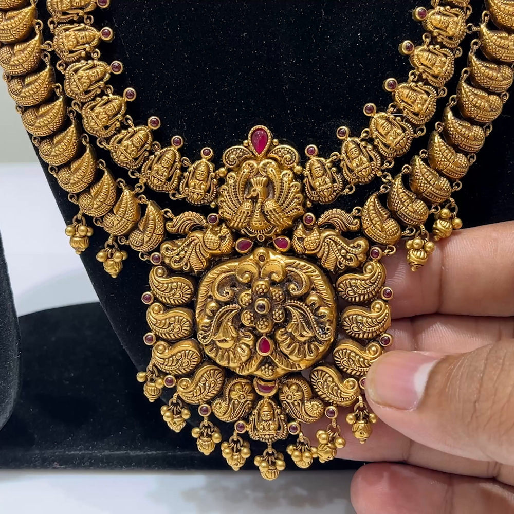 MUKUNDA JEWELLERS 61.82gms HARAMS 22K Yellow Gold