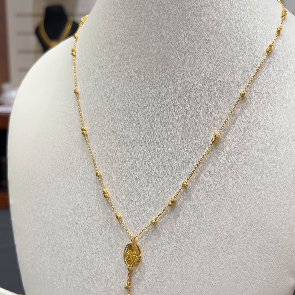 RS BROTHERS 4.84gms CHAINS 22K Yellow Gold