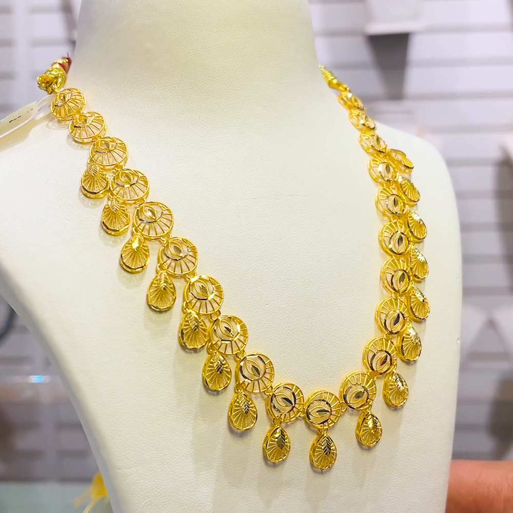 SOUTH INDIA 15.47gms NECKLACE 22K Yellow Gold