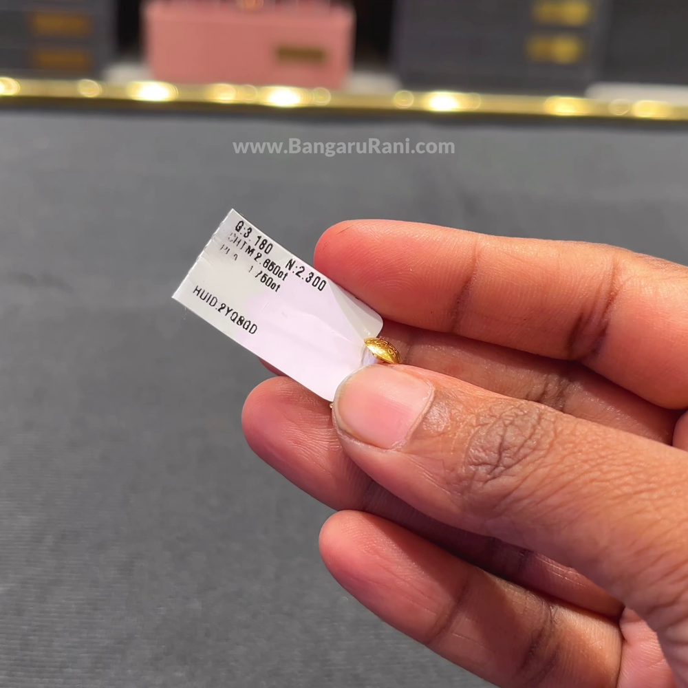 [make to order] 2.3gms EARRINGS 22K