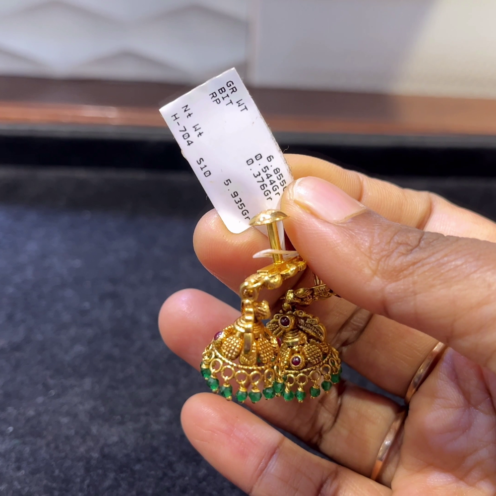 [make to order] 5.935gms EARRINGS 22K