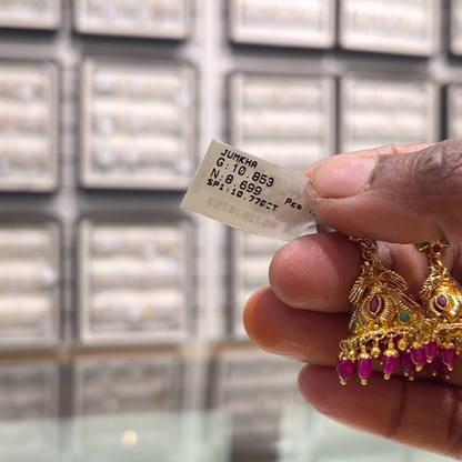 [make to order] 8.699gms EARRINGS 22K