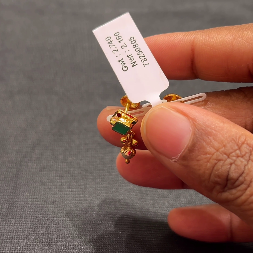 [make to order] 2.16gms EARRINGS 22K