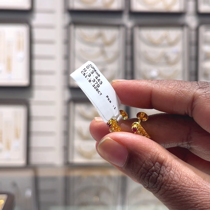 [make to order] 3.379gms EARRINGS 22K