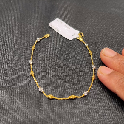 Anu Jewellers 3.181gms Bracelets 22K Yellow Gold