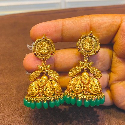 SRI RAM 20.858gms EARRINGS 22K Yellow Gold