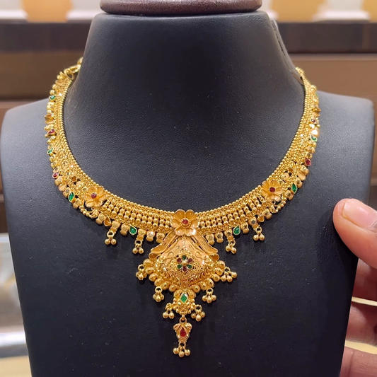 CHANDANA Brothers 20.058gms NECKLACE 22K Yellow Gold