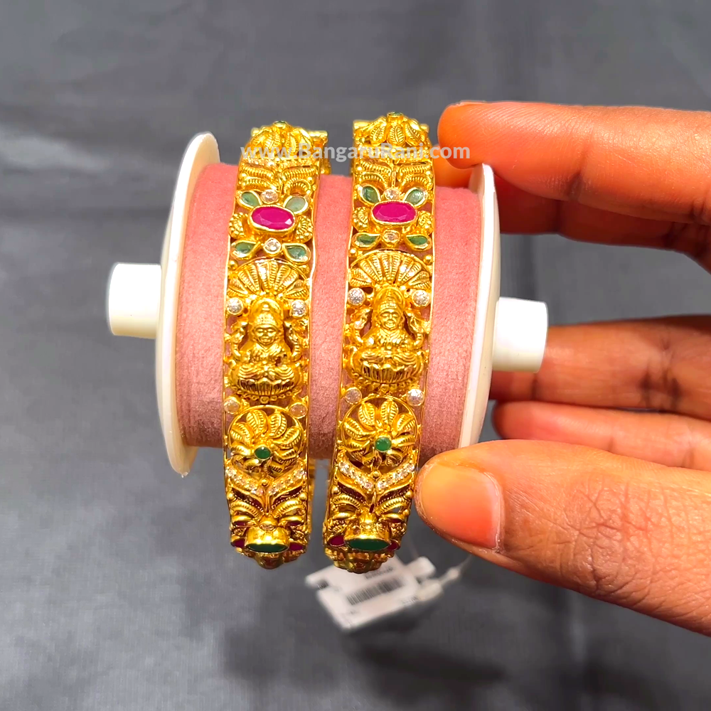 Anu Jewellers 33.637gms BANGLES 22K Yellow Gold