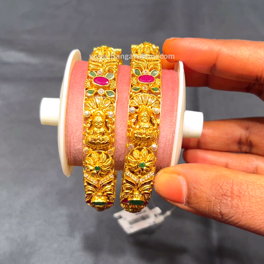 Anu Jewellers 33.637gms BANGLES 22K Yellow Gold