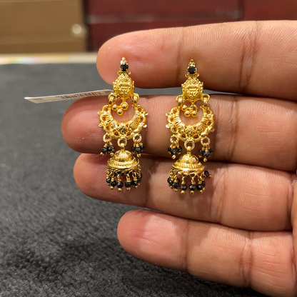 CHANDANA Brothers 7.03gms EARRINGS 22K Yellow Gold