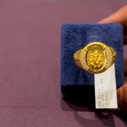 CMR 11.25gms Ring 22K Yellow Gold