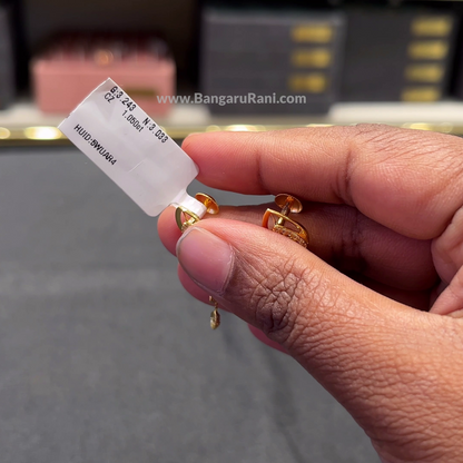 [make to order] 3.033gms EARRINGS 22K