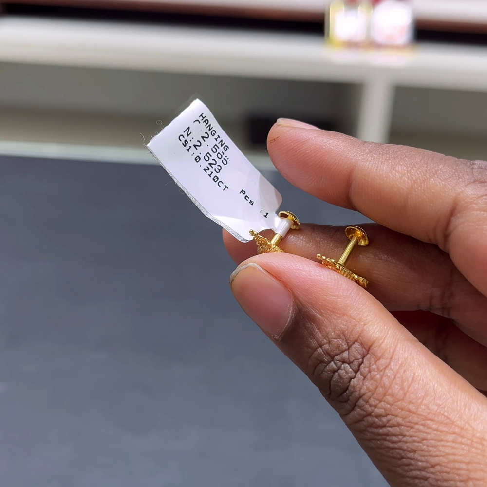 [make to order] 2.523gms EARRINGS 22K