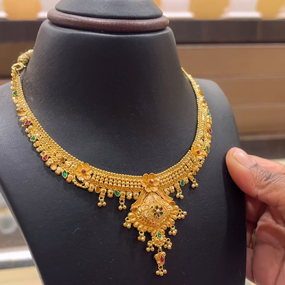 CHANDANA Brothers 20.058gms NECKLACE 22K Yellow Gold