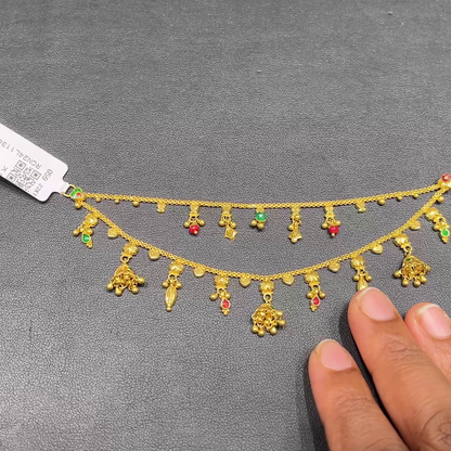 RS BROTHERS 19.82gms Chempasaralu 22K Yellow Gold