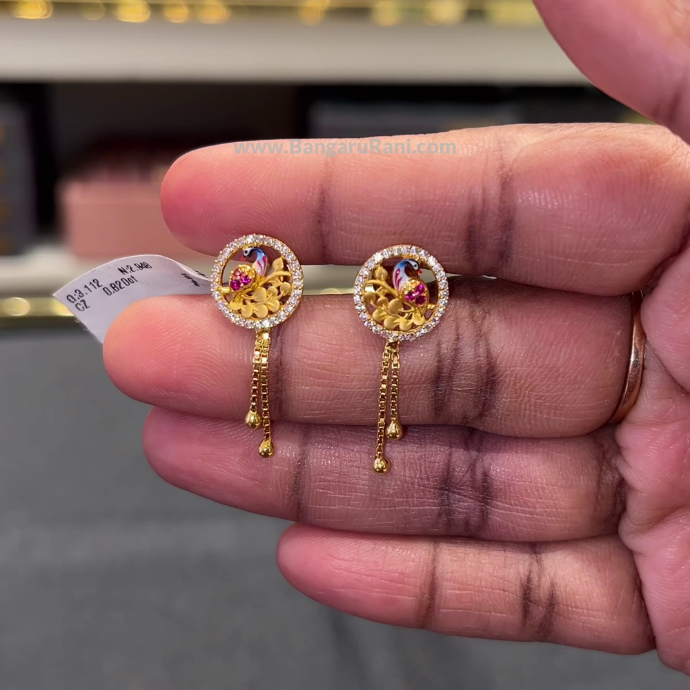 [make to order] 2.948gms EARRINGS 22K