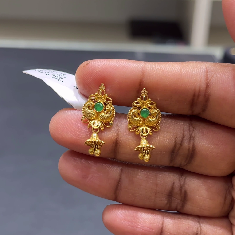 Tops Daily Wear Gold Earrings Design Daily Wear Gold Simple Ear