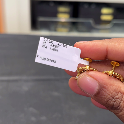 [make to order] 3.68gms EARRINGS 22K