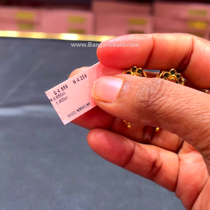 [make to order] 4.239gms EARRINGS 22K