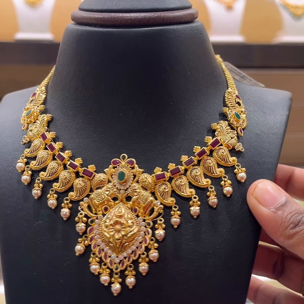 CHANDANA Brothers 25.27gms NECKLACE 22K Yellow Gold