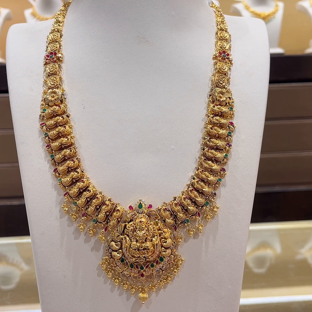 CHANDANA Brothers 50.47gms HARAMS 22K Yellow Gold