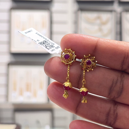 [make to order] 2.451gms EARRINGS 22K