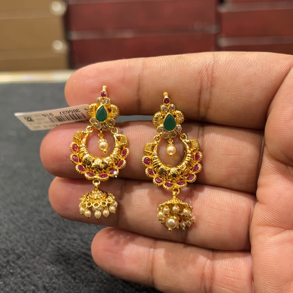 CHANDANA Brothers 7.19gms EARRINGS 22K Yellow Gold