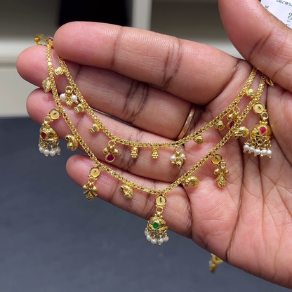 RS BROTHERS 16.282gms Chempasaralu 22K Yellow Gold