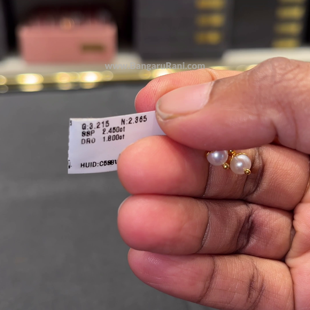 [make to order] 2.365gms EARRINGS 22K