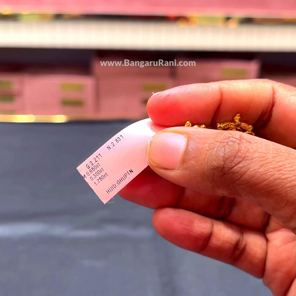 [make to order] 2.631gms EARRINGS 22K