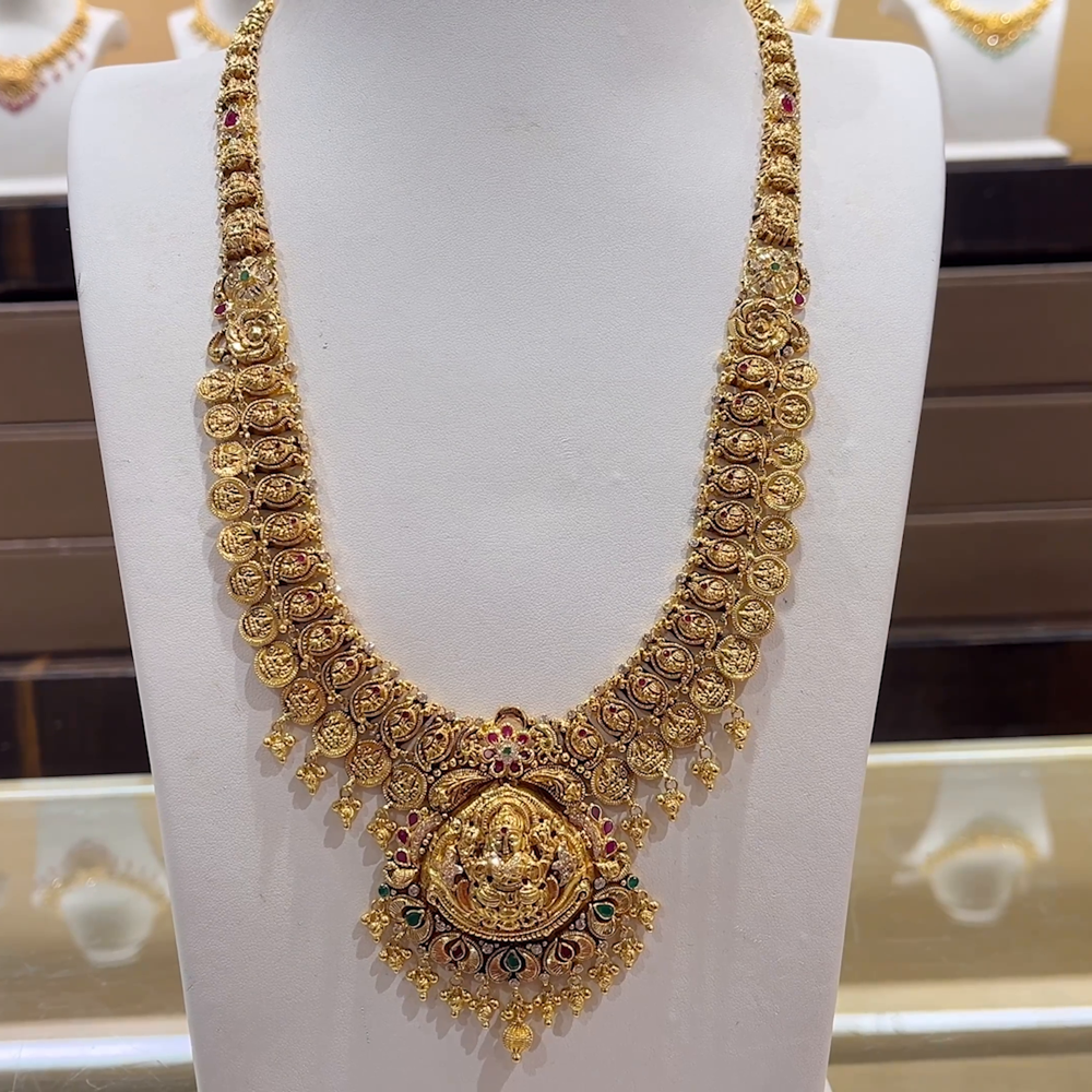 CHANDANA Brothers 50.54gms HARAMS 22K Yellow Gold