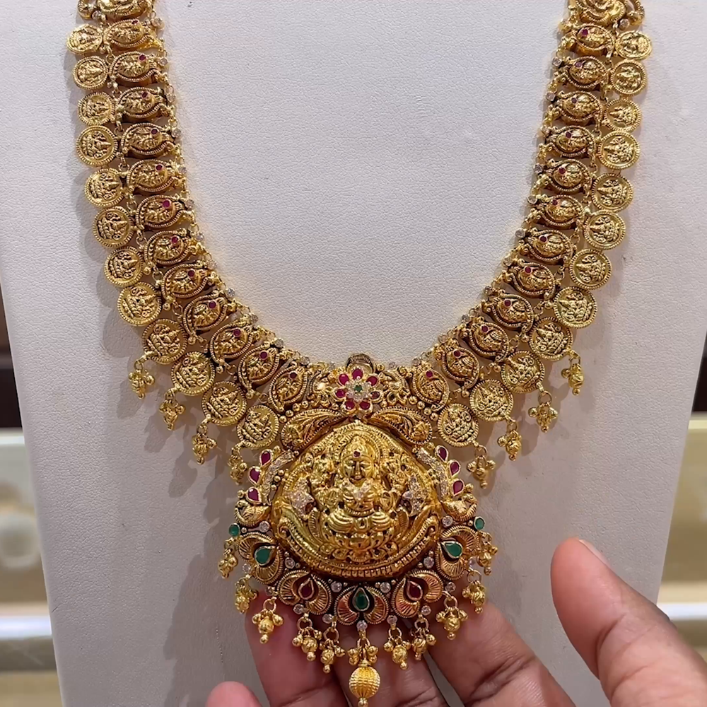 CHANDANA Brothers 50.54gms HARAMS 22K Yellow Gold