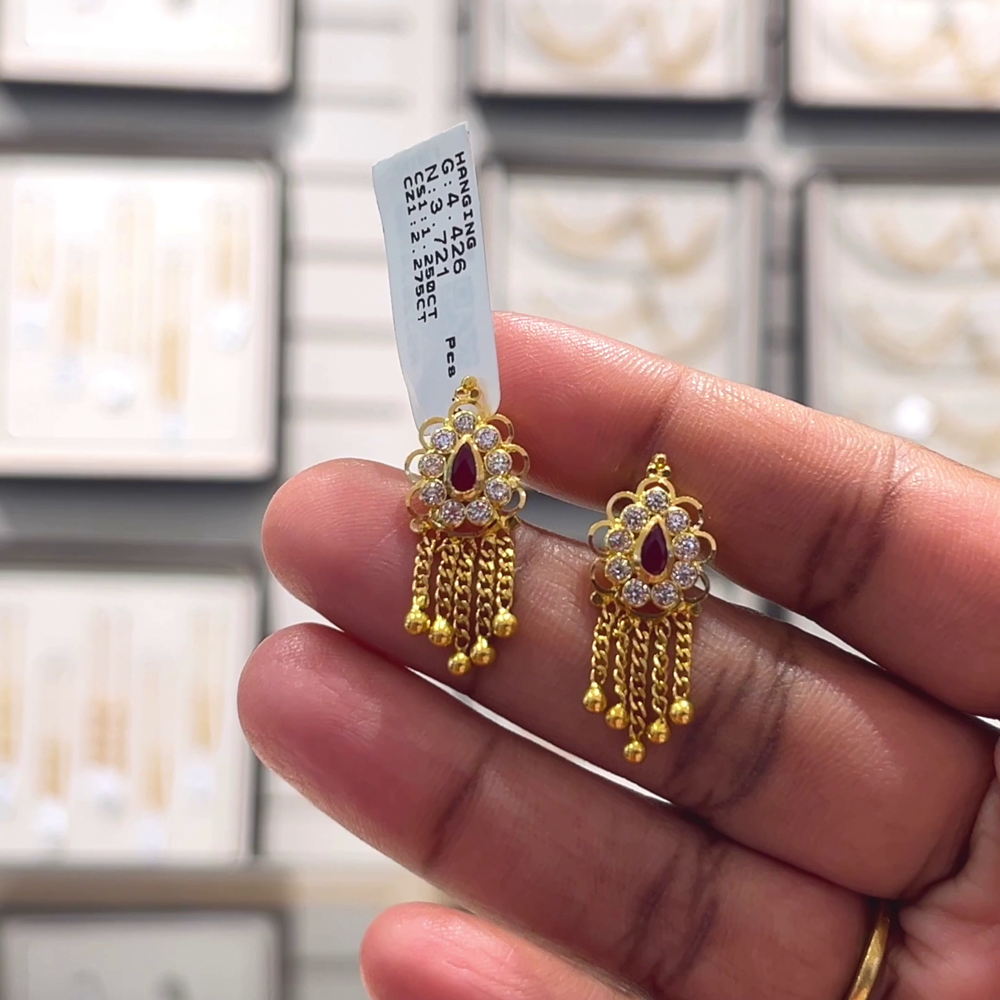 [make to order] 3.721gms EARRINGS 22K
