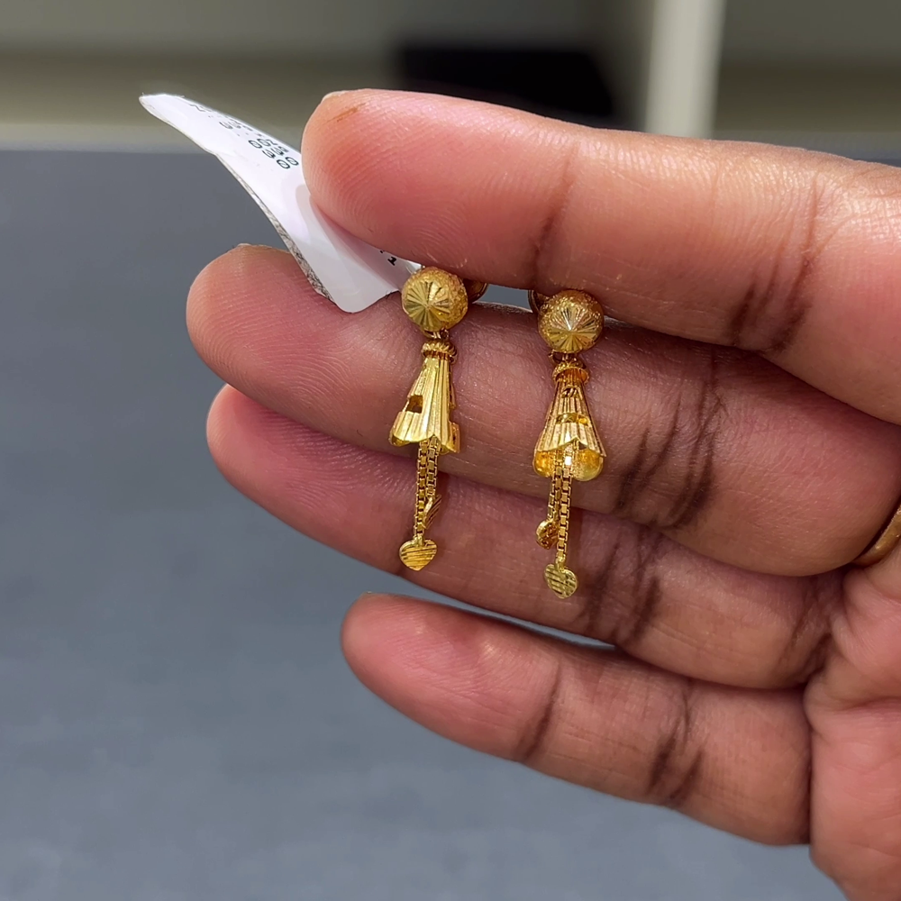 [make to order] 3.03gms EARRINGS 22K