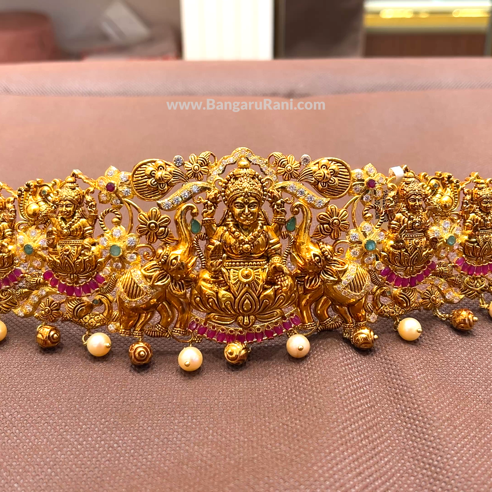 [make to order] 126.41gms VADDANAM 22K