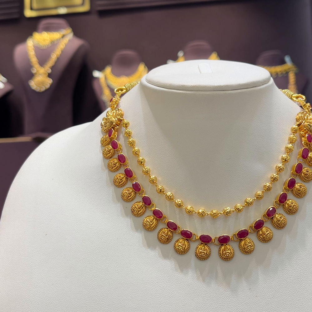 Malabar Gold Light Weight Necklace Designs With Price With Weight Malabar  Necklace Models Malabar Gold Necklace Designs