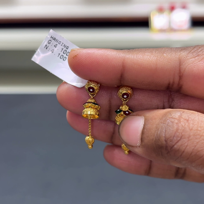 [make to order] 4.1gms EARRINGS 22K