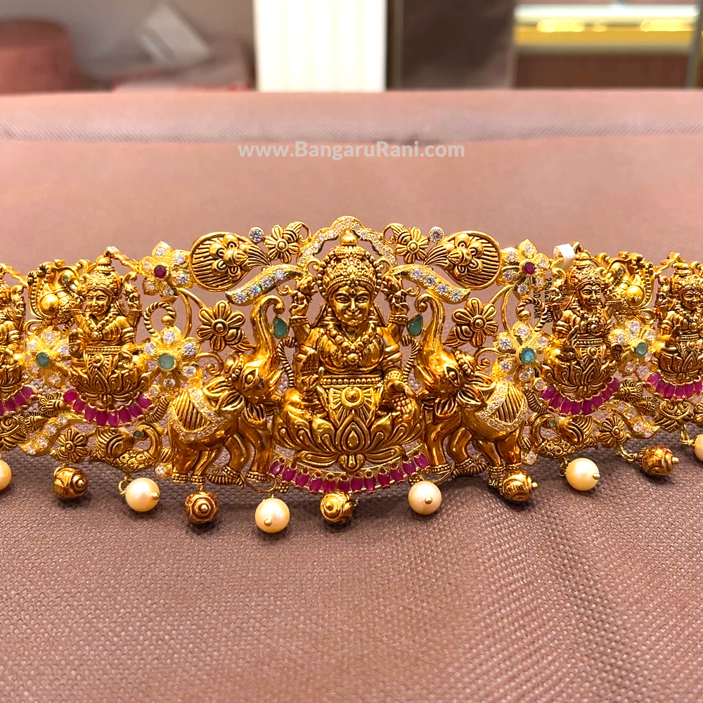 [make to order] 126.41gms VADDANAM 22K