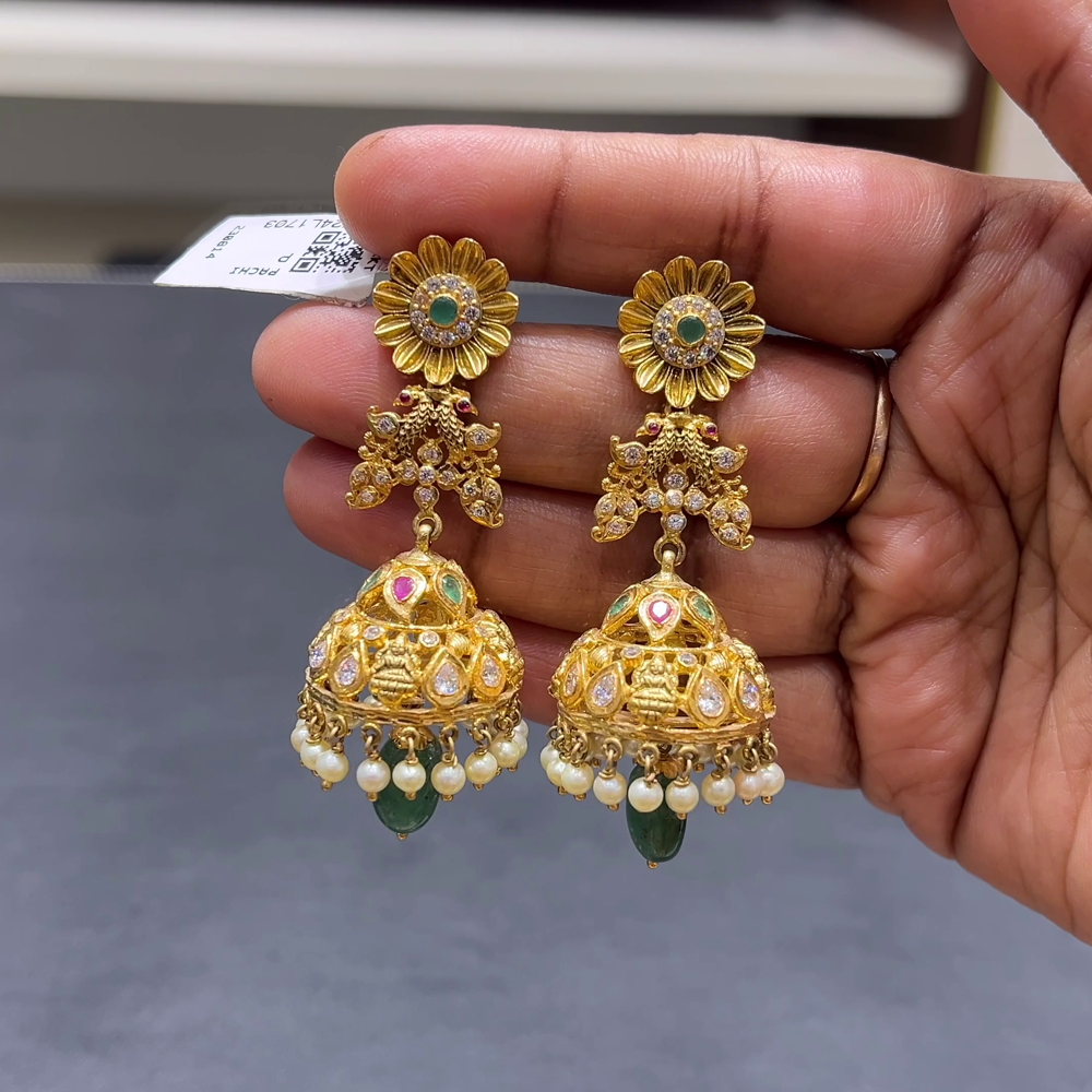 [make to order] 29.643gms EARRINGS 22K