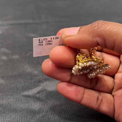 [make to order] 8.092gms EARRINGS 22K