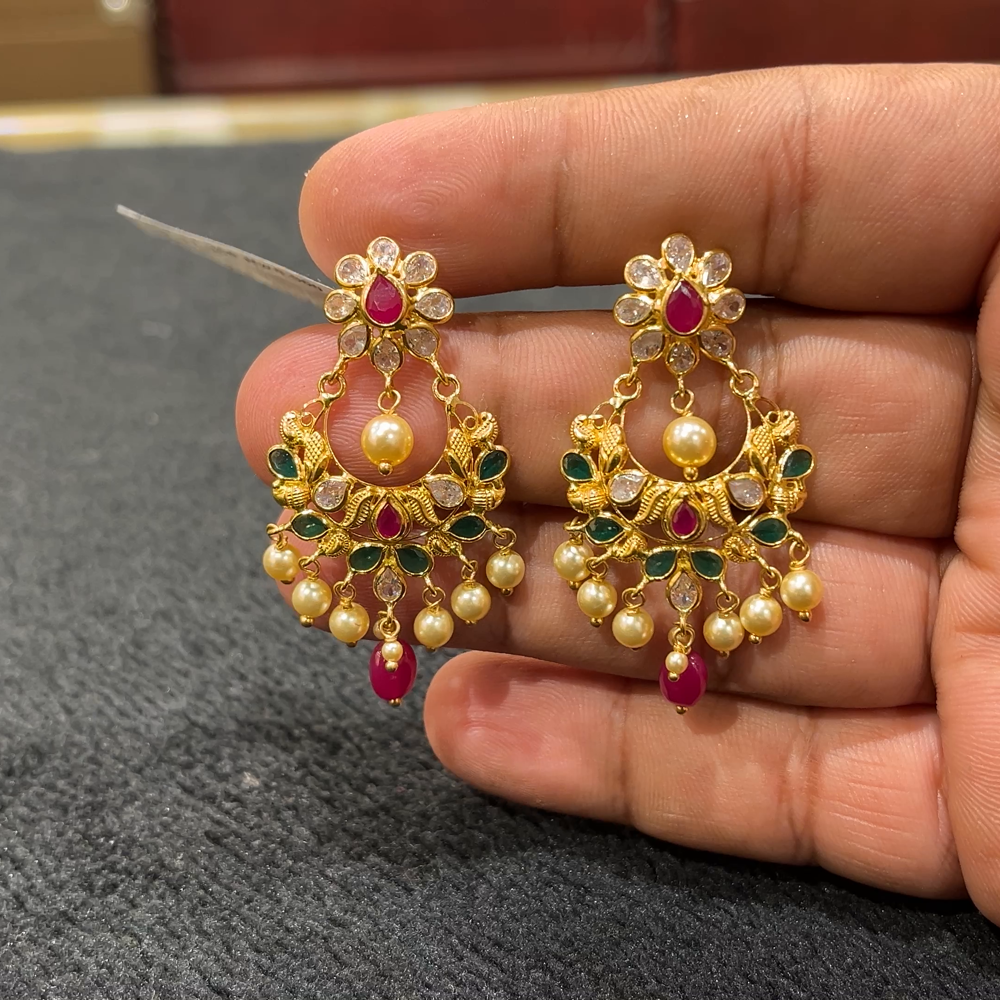 CHANDANA Brothers 8.568gms EARRINGS 22K Yellow Gold